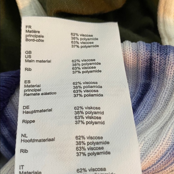 Maje White & Blue Ombre Sweater Set - Size Small - Picture 6 of 6